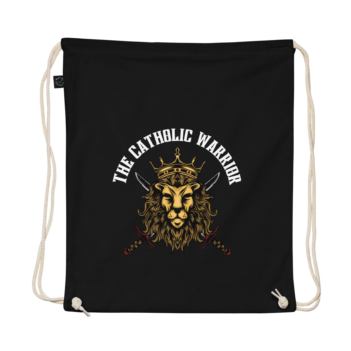 Organic cotton drawstring bag