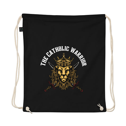 Organic cotton drawstring bag